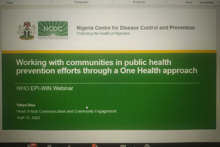 ВЕБІНАР WHO EPI-WIN  “Запобігання епідеміям і пандеміям у громадах за допомогою підходу  One Health”