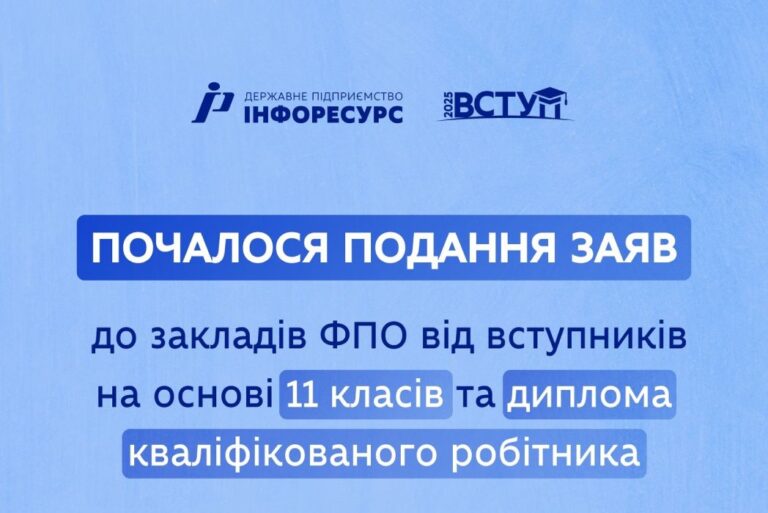 Почалося подання заяв