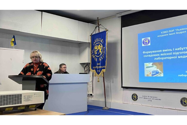 Виступ завкафедри Федорович У.М. на Вченій раді академії