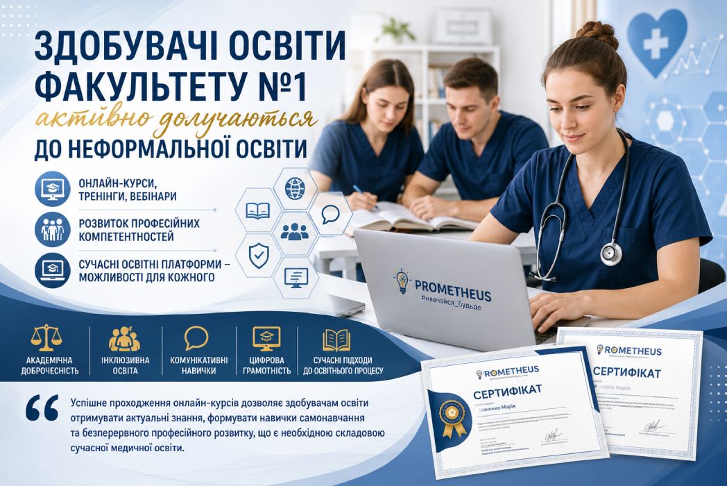 Детальніше про статтю Здобувачі освіти факультету №1 підвищують професійні компетентності через неформальну освіту